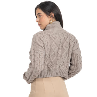 Sweater Tejido Crop