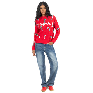 Sweater Navideño Candy Cane