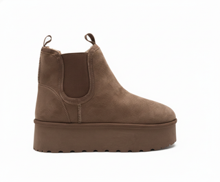 Botines de Plataforma con Forro