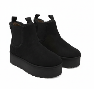 Botines de Plataforma con Forro