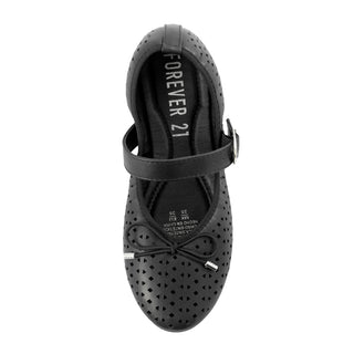 Zapatos Flats Calados con Moño y Correa