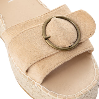 Sandalias de Plataforma con Hebilla