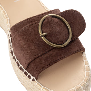 Sandalias de Plataforma con Hebilla