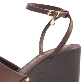 Sandalias de Plataforma con Pulsera al Tobillo