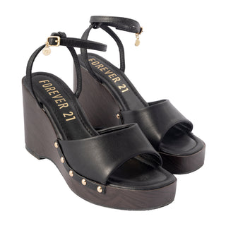 Sandalias de Plataforma con Pulsera al Tobillo