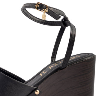 Sandalias de Plataforma con Pulsera al Tobillo