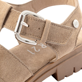 Sandalias Tipo Pescador con Hebilla y Suela Track