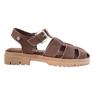 Sandalias Tipo Pescador con Hebilla y Suela Track