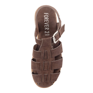 Sandalias Tipo Pescador con Hebilla y Suela Track