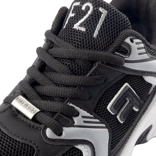 Tenis Chunky de Malla con Paneles y Suela Robusta