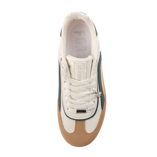 Tenis de Plataforma con Paneles Curvos y Dije