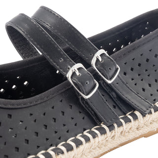 Flats Calados con Doble Correa