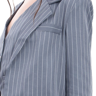 SACO PARA MUJER FANCY STRIPES BLAZER FOREVER 21