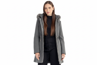 Chamarra gris vista 1