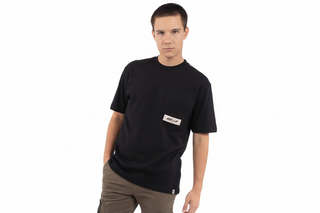 Playera box fit negra vista 1