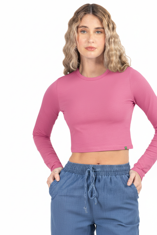 Playera rosa vista 1